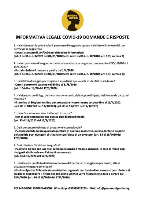 Informativa legale 